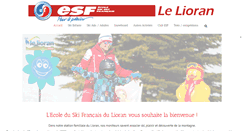 Desktop Screenshot of lioran-esf.com